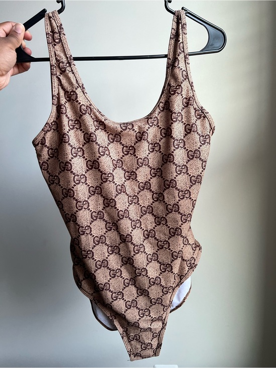 Gucci Other - Gucci GG Monogram One-Piece Swimsuit XL NWT